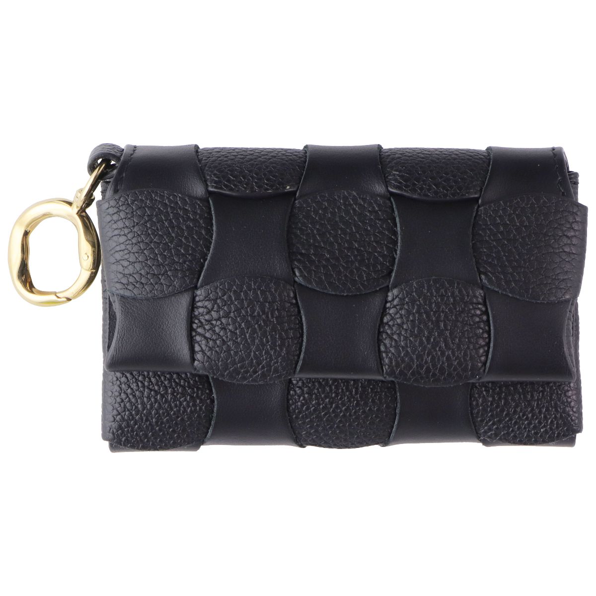Polene Neiti Card Holder Wallet - Duo Black