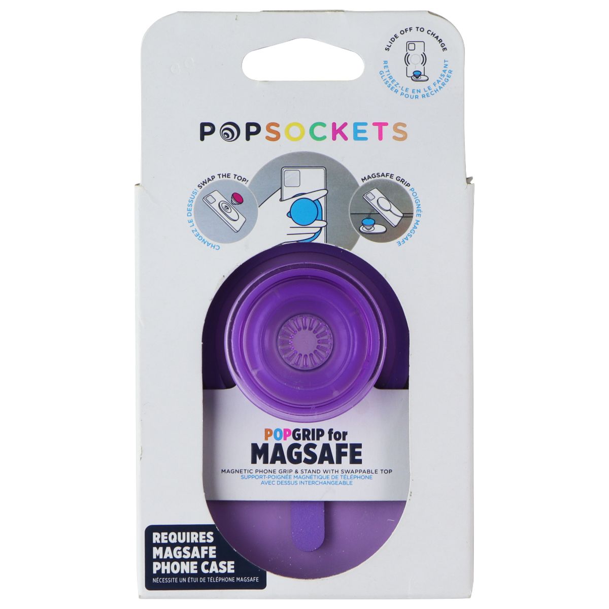 PopSockets PopGrip Magnetic Grip and Stand for MagSafe - Warm Lavender Cell Phone - Mounts & Holders PopSockets    - Simple Cell Bulk Wholesale Pricing - USA Seller