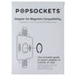 PopSockets Magnetic Phone Grip & Stand for MagSafe - Black Knurl Cell Phone - Mounts & Holders PopSockets - Simple Cell Bulk Wholesale Pricing - USA Seller