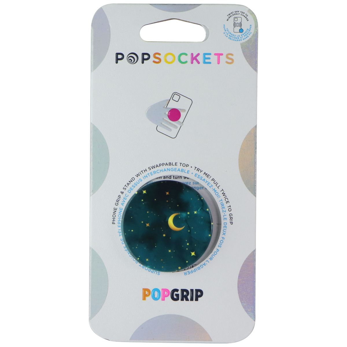 PopSockets PopGrip Expanding Stand Grip w/Swappable Top - Mystic Forest Cell Phone - Mounts & Holders PopSockets - Simple Cell Bulk Wholesale Pricing - USA Seller