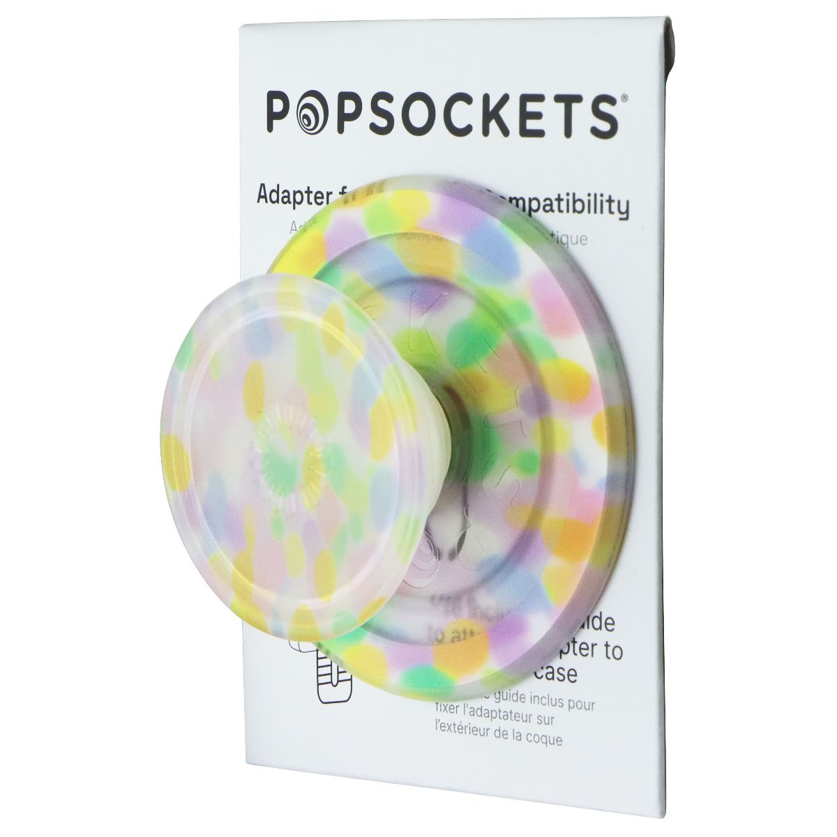 PopSockets Magnetic Phone Grip & Stand for MagSafe - Rainbow Glass Cell Phone - Mounts & Holders PopSockets - Simple Cell Bulk Wholesale Pricing - USA Seller