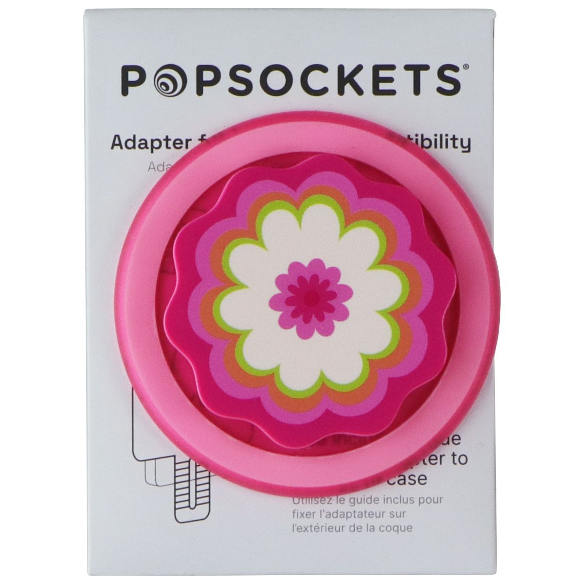 PopSockets Magnetic Phone Grip and Stand for MagSafe - Kaleidoscope Pink Cell Phone - Mounts & Holders PopSockets - Simple Cell Bulk Wholesale Pricing - USA Seller