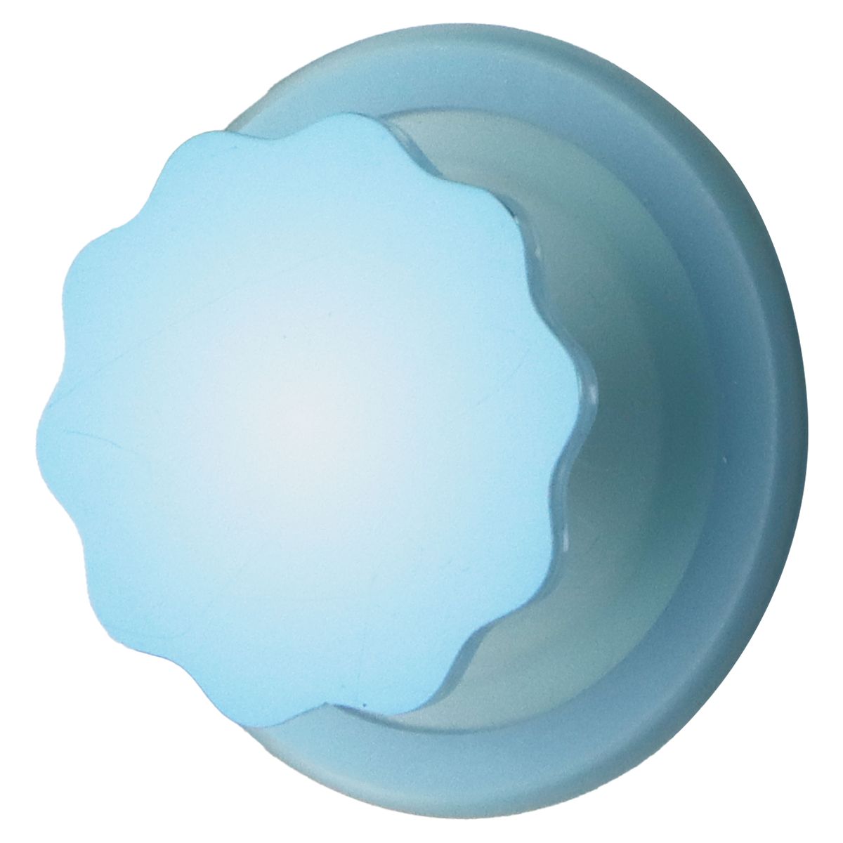 PopSockets Magnetic Phone Grip and Stand for Magsafe - Molded Flower Blue Sigh Cell Phone - Mounts & Holders PopSockets - Simple Cell Bulk Wholesale Pricing - USA Seller