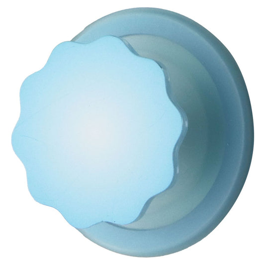 PopSockets Magnetic Phone Grip and Stand for Magsafe - Molded Flower Blue Sigh Cell Phone - Mounts & Holders PopSockets - Simple Cell Bulk Wholesale Pricing - USA Seller