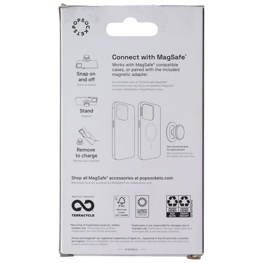 PopSockets Magnetic Phone Grip and Stand for MagSafe - Mandala Silver