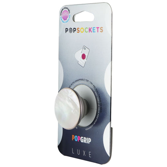PopSockets PopGrip Stand and Grip with Swappable Top - Tidepool Starring Silver Cell Phone - Mounts & Holders PopSockets - Simple Cell Bulk Wholesale Pricing - USA Seller