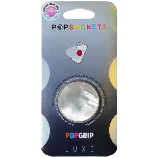 PopSockets PopGrip Stand and Grip with Swappable Top - Tidepool Starring Silver Cell Phone - Mounts & Holders PopSockets    - Simple Cell Bulk Wholesale Pricing - USA Seller