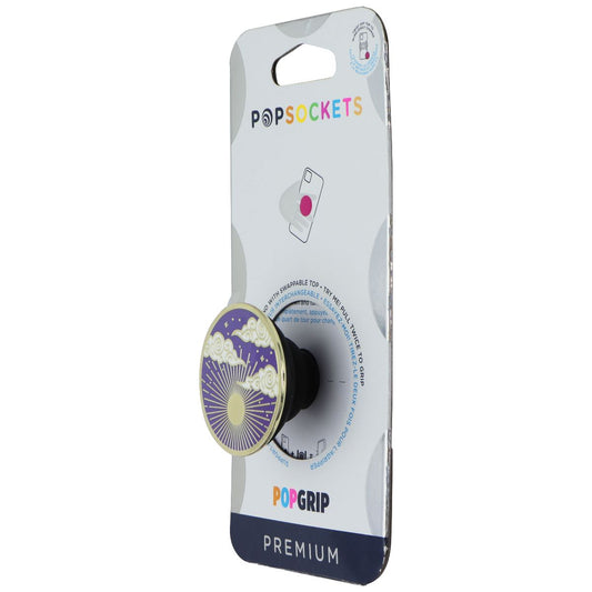 PopSockets PopGrip Swappable Grip & Stand - Sunburst/Enamel Cell Phone - Mounts & Holders PopSockets - Simple Cell Bulk Wholesale Pricing - USA Seller
