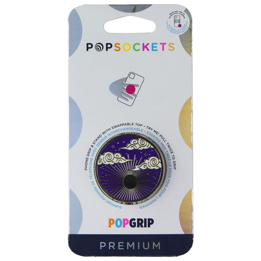 PopSockets PopGrip Swappable Grip & Stand - Sunburst/Enamel Cell Phone - Mounts & Holders PopSockets - Simple Cell Bulk Wholesale Pricing - USA Seller