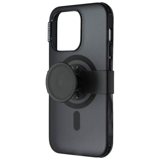 PopSockets Hardshell Case for MagSafe for iPhone 14 Pro Max - Black Translucent Cell Phone - Cases, Covers & Skins PopSockets - Simple Cell Bulk Wholesale Pricing - USA Seller