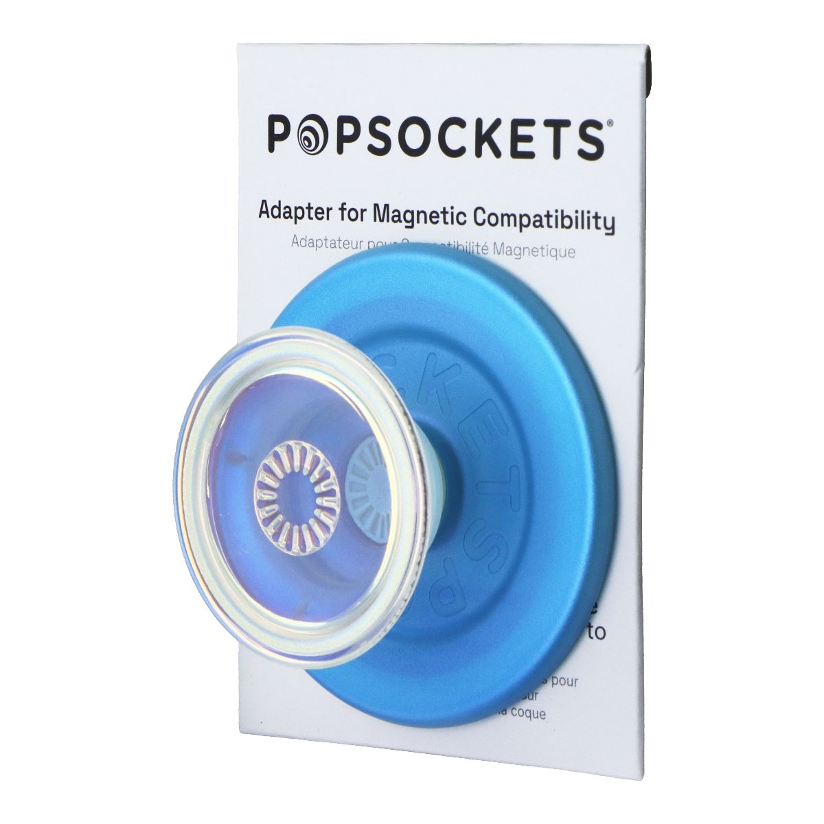 PopSockets Magnetic Grip and Stand for MagSafe - Blue Opalescent Cell Phone - Mounts & Holders PopSockets - Simple Cell Bulk Wholesale Pricing - USA Seller