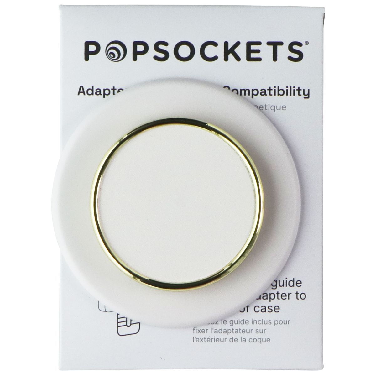 PopSockets Magnetic Phone Grip and Stand for MagSafe - Coco Creme Cell Phone - Mounts & Holders PopSockets - Simple Cell Bulk Wholesale Pricing - USA Seller
