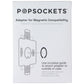 PopSockets Magnetic Phone Grip & Stand for MagSafe - Fluted Opalescent Cell Phone - Mounts & Holders PopSockets - Simple Cell Bulk Wholesale Pricing - USA Seller