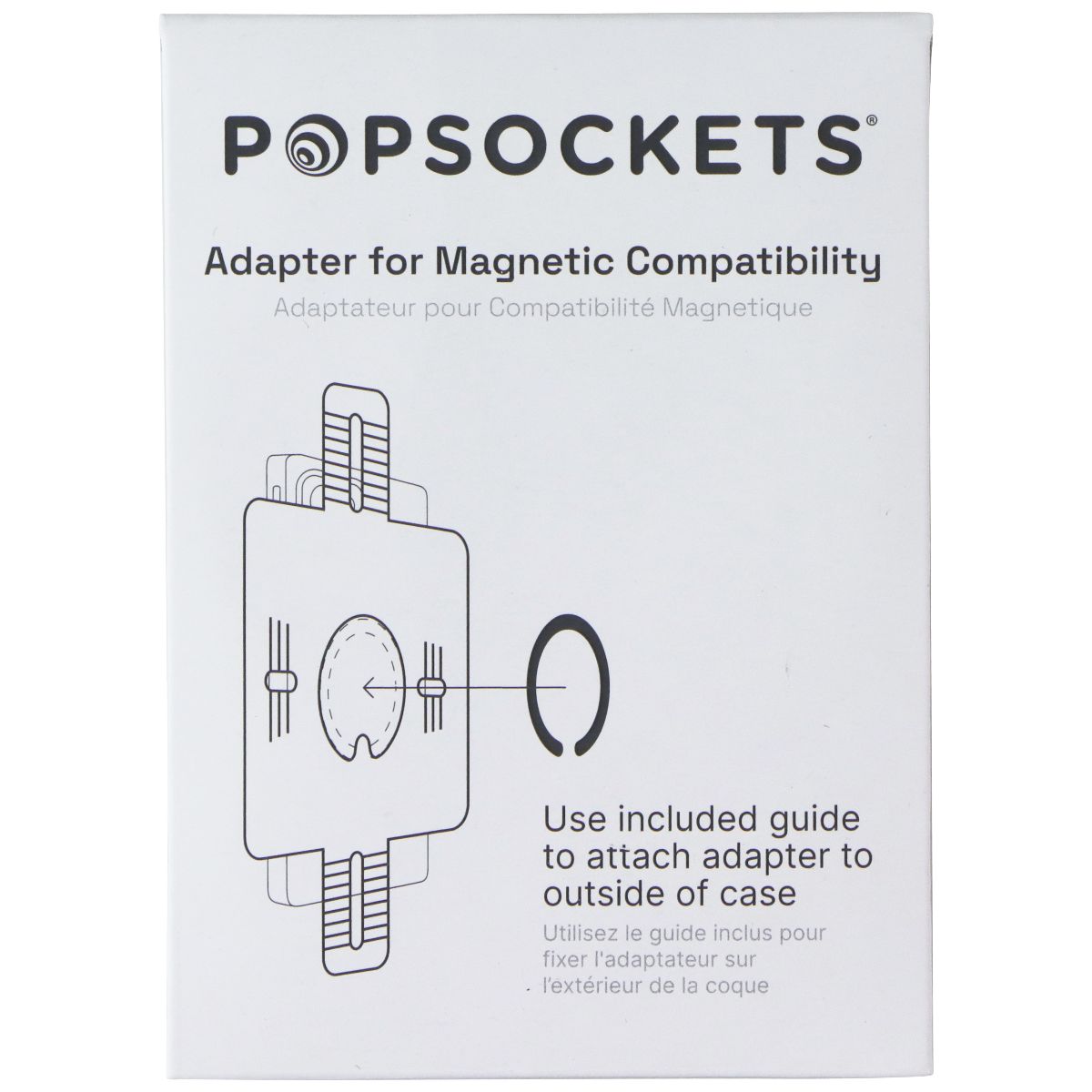 PopSockets Magnetic Phone Grip & Stand for MagSafe - Space Age Fluted Cell Phone - Mounts & Holders PopSockets - Simple Cell Bulk Wholesale Pricing - USA Seller