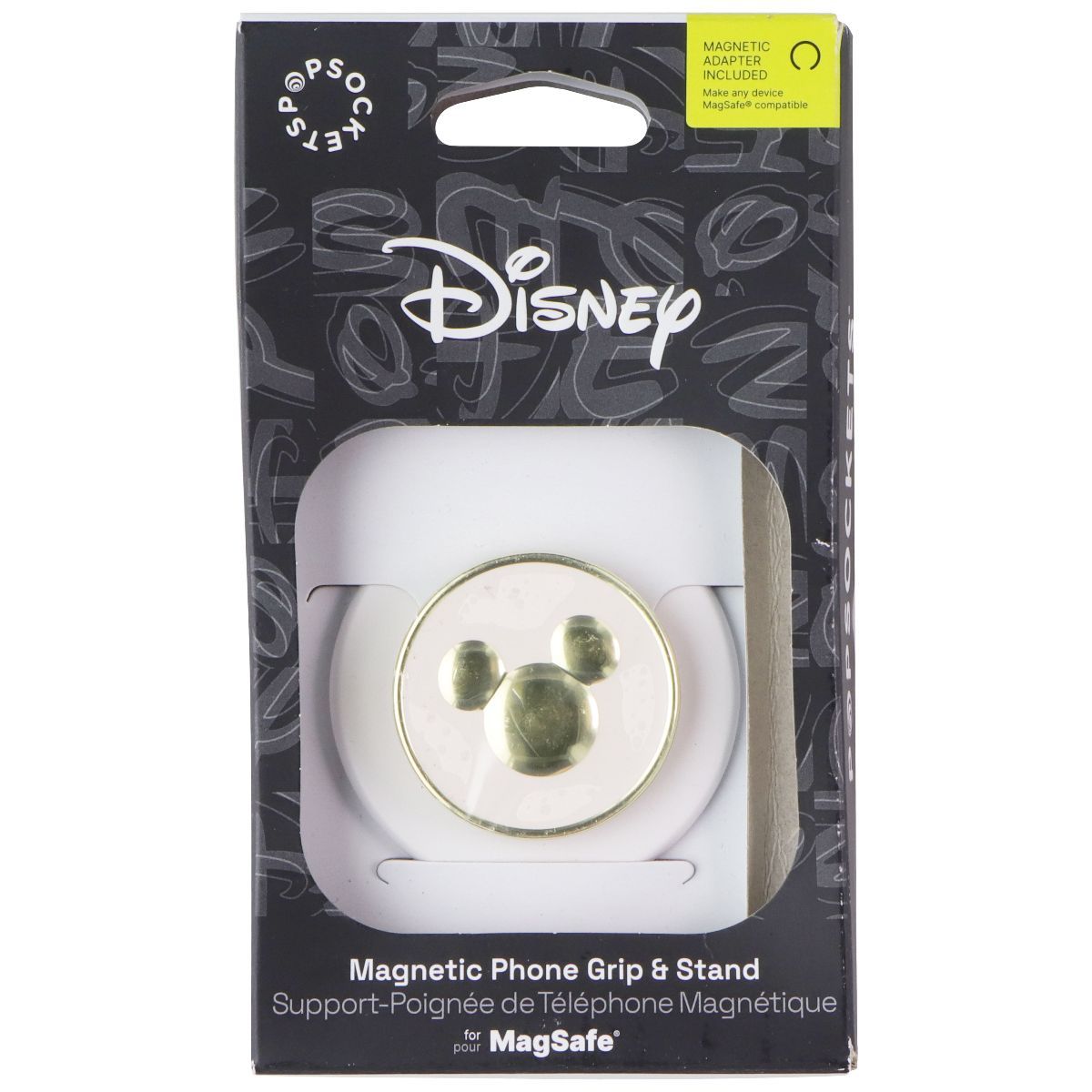 PopSockets Disney Magnetic Phone Grip & Stand for MagSafe - Enamel Mickey Mouse Cell Phone - Mounts & Holders PopSockets - Simple Cell Bulk Wholesale Pricing - USA Seller