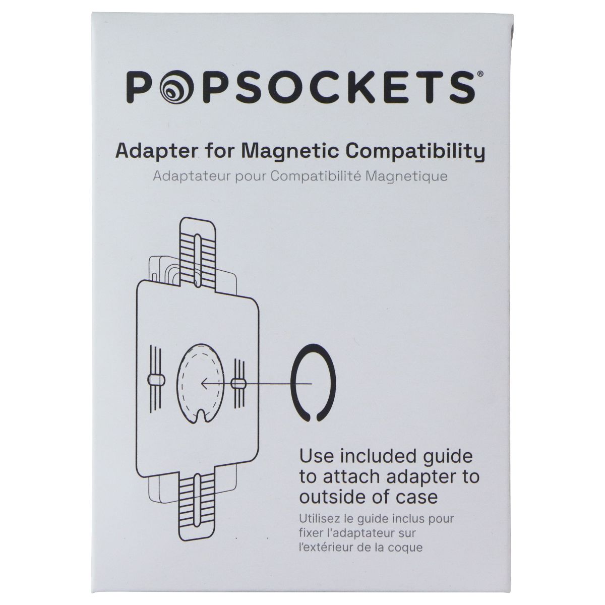 PopSockets Magnetic Phone Grip & Stand for MagSafe - Lavender Translucent Cell Phone - Mounts & Holders PopSockets - Simple Cell Bulk Wholesale Pricing - USA Seller