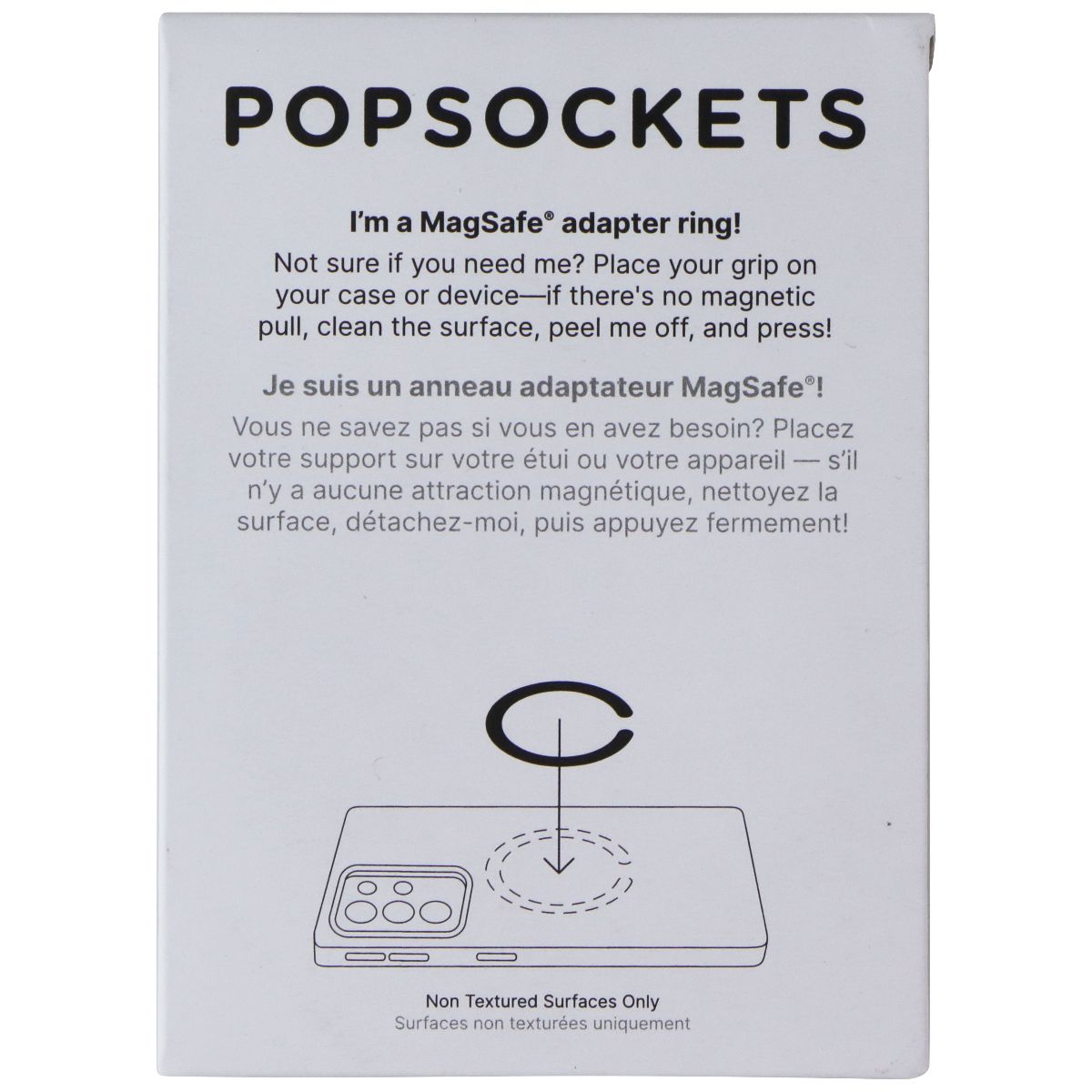 PopSockets Magnetic Grip Base for MagSafe - Red Wine *BASE ONLY Cell Phone - Mounts & Holders PopSockets - Simple Cell Bulk Wholesale Pricing - USA Seller