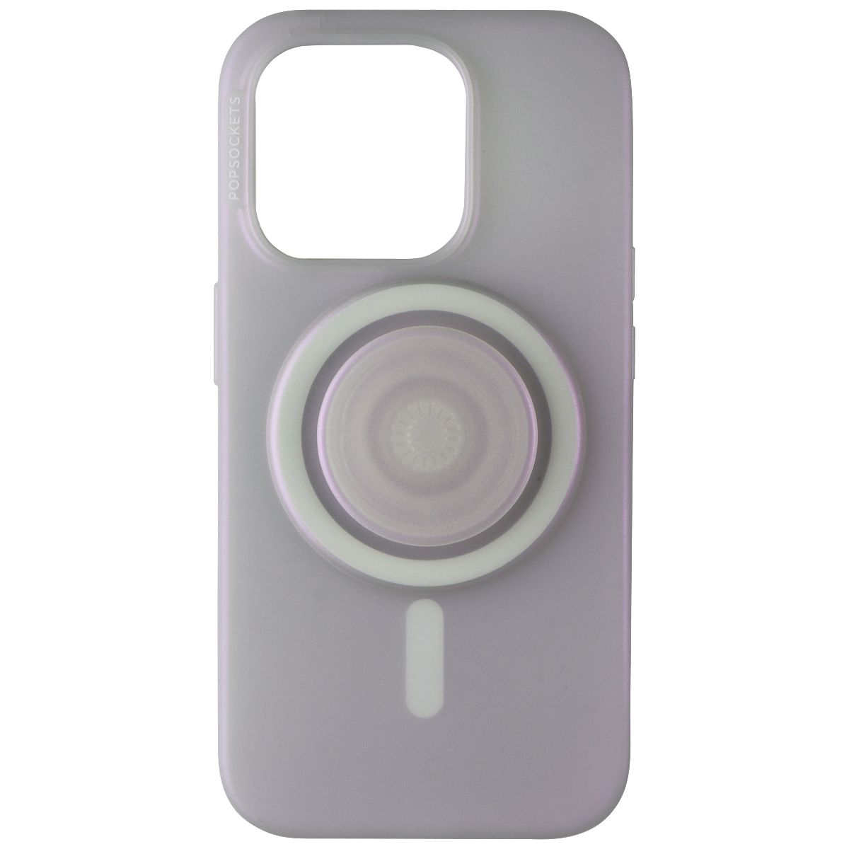 PopSockets Case with MagSafe and PopGrip for iPhone 15 Pro - Opalescent Clear Cell Phone - Cases, Covers & Skins PopSockets - Simple Cell Bulk Wholesale Pricing - USA Seller
