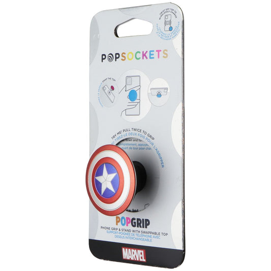 PopSockets PopGrip Marvel Captain America Shield Cell Phone - Mounts & Holders PopSockets    - Simple Cell Bulk Wholesale Pricing - USA Seller