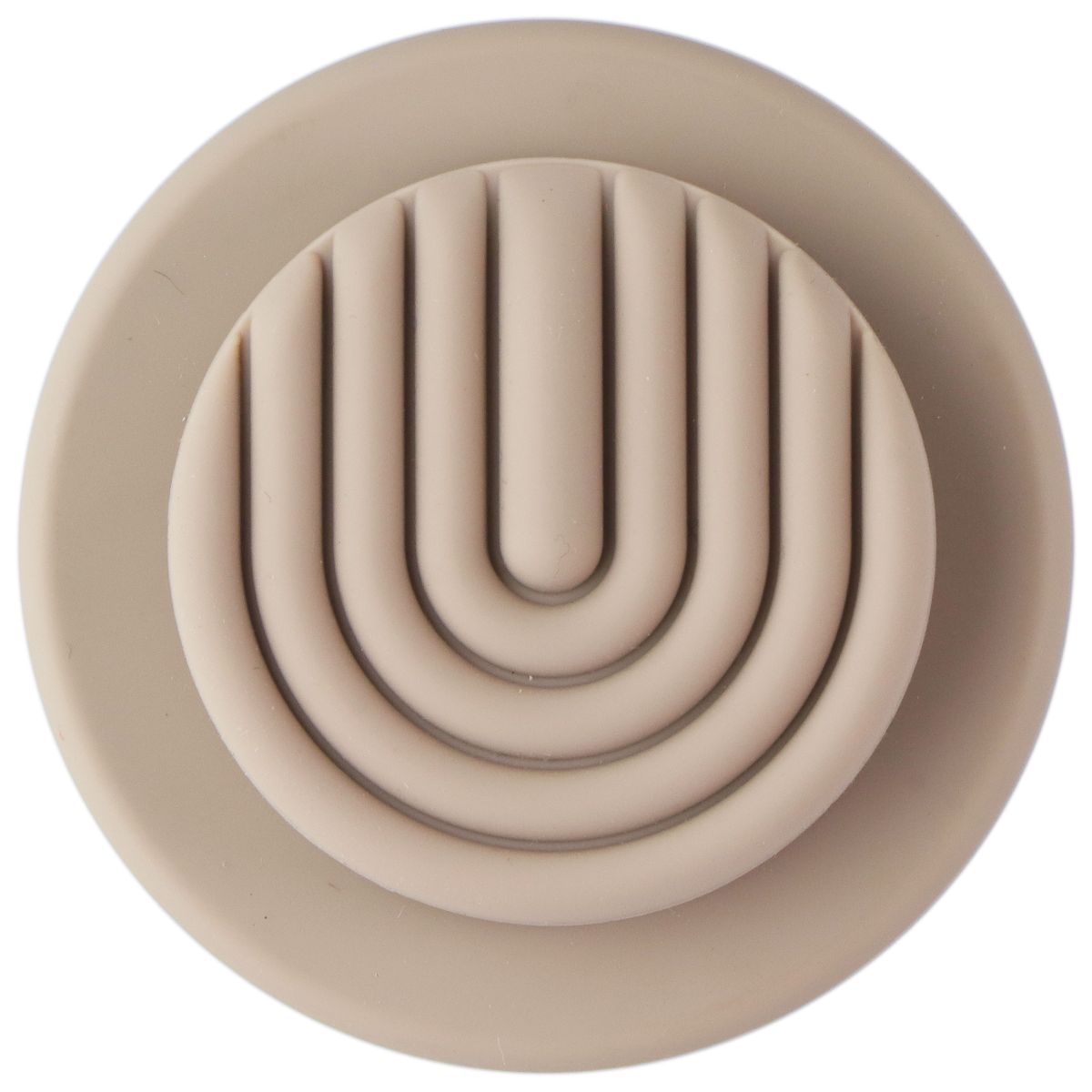 PopSockets Phone Grip for MagSafe with Swappable Top - Curves Latte (Brown) Cell Phone - Mounts & Holders PopSockets - Simple Cell Bulk Wholesale Pricing - USA Seller
