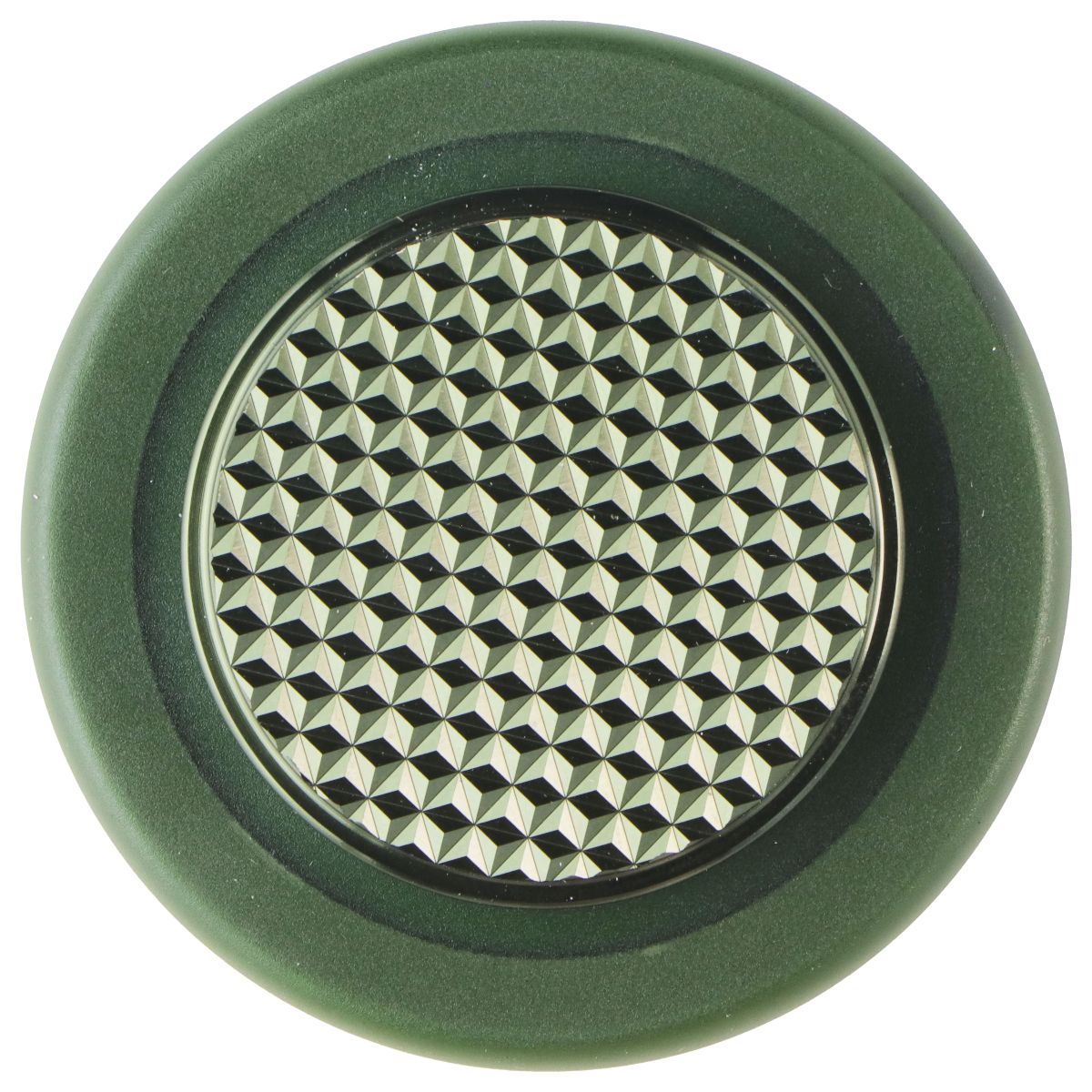 PopSockets Magnetic Phone Grip & Stand for MagSafe - Triangle Knurl Olive Cell Phone - Mounts & Holders PopSockets - Simple Cell Bulk Wholesale Pricing - USA Seller