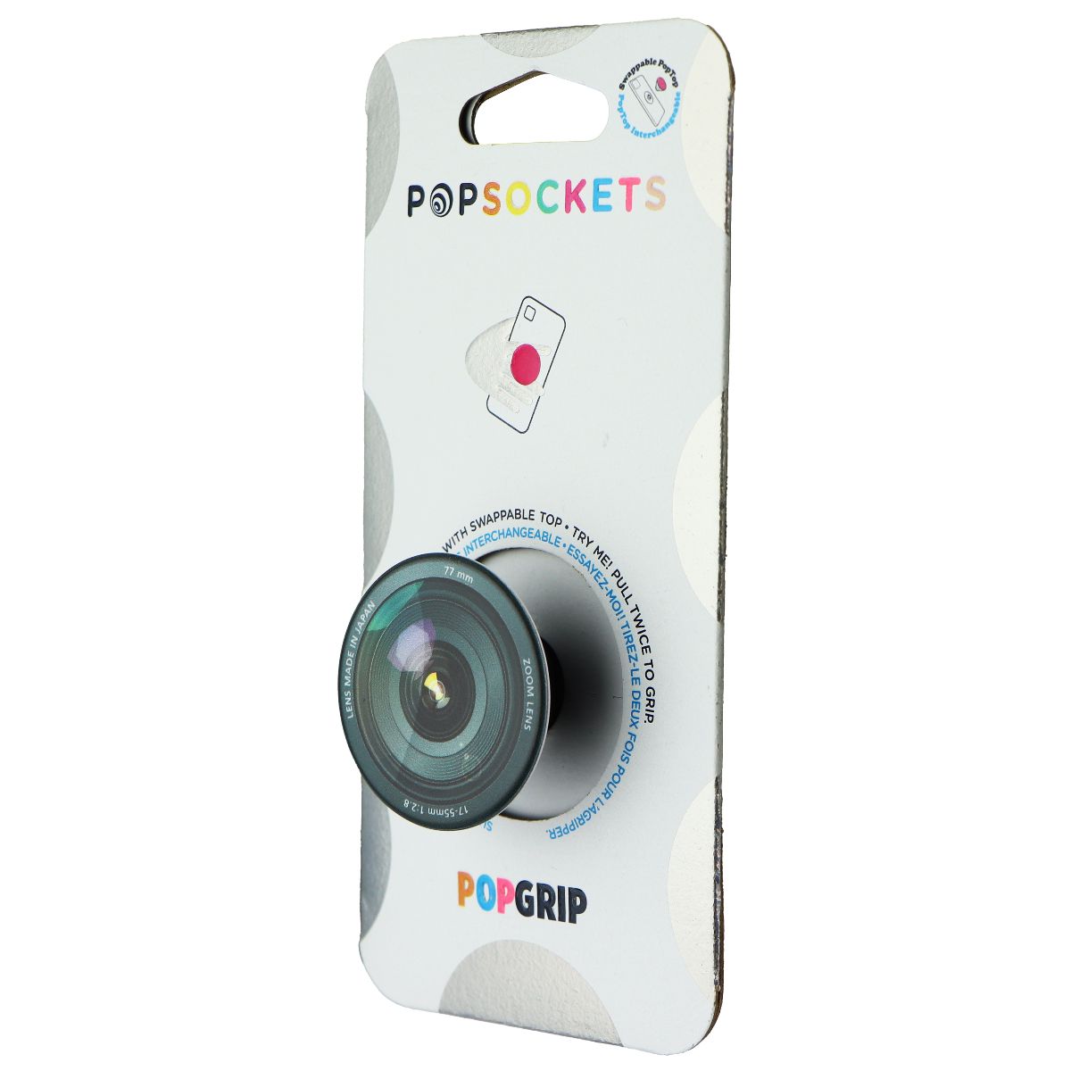 PopSockets PopGrip Series Phone Grip for Phones and Tablets - Shutter Cell Phone - Mounts & Holders PopSockets    - Simple Cell Bulk Wholesale Pricing - USA Seller