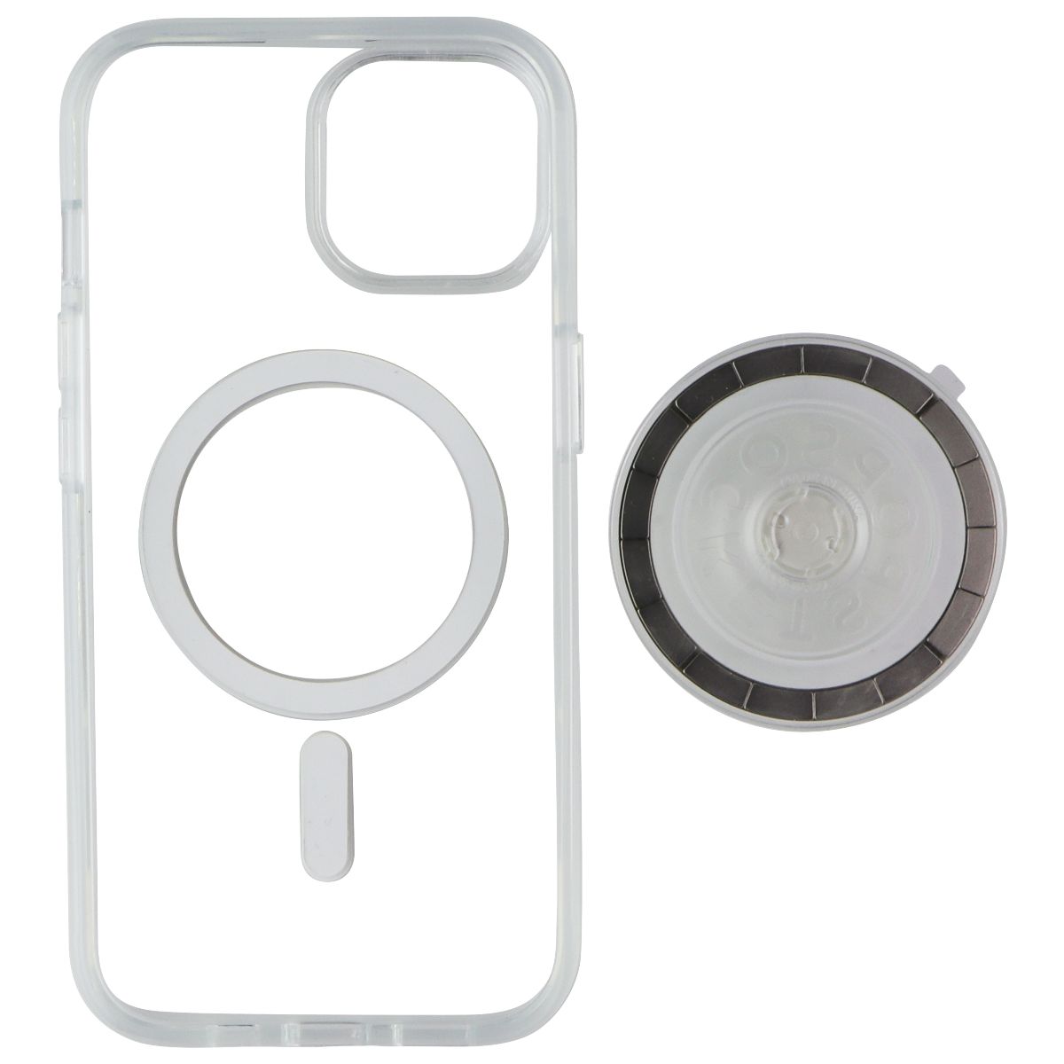 PopSockets PopCase for MagSafe for Apple iPhone 15 - Translucent Cell Phone - Cases, Covers & Skins PopSockets    - Simple Cell Bulk Wholesale Pricing - USA Seller