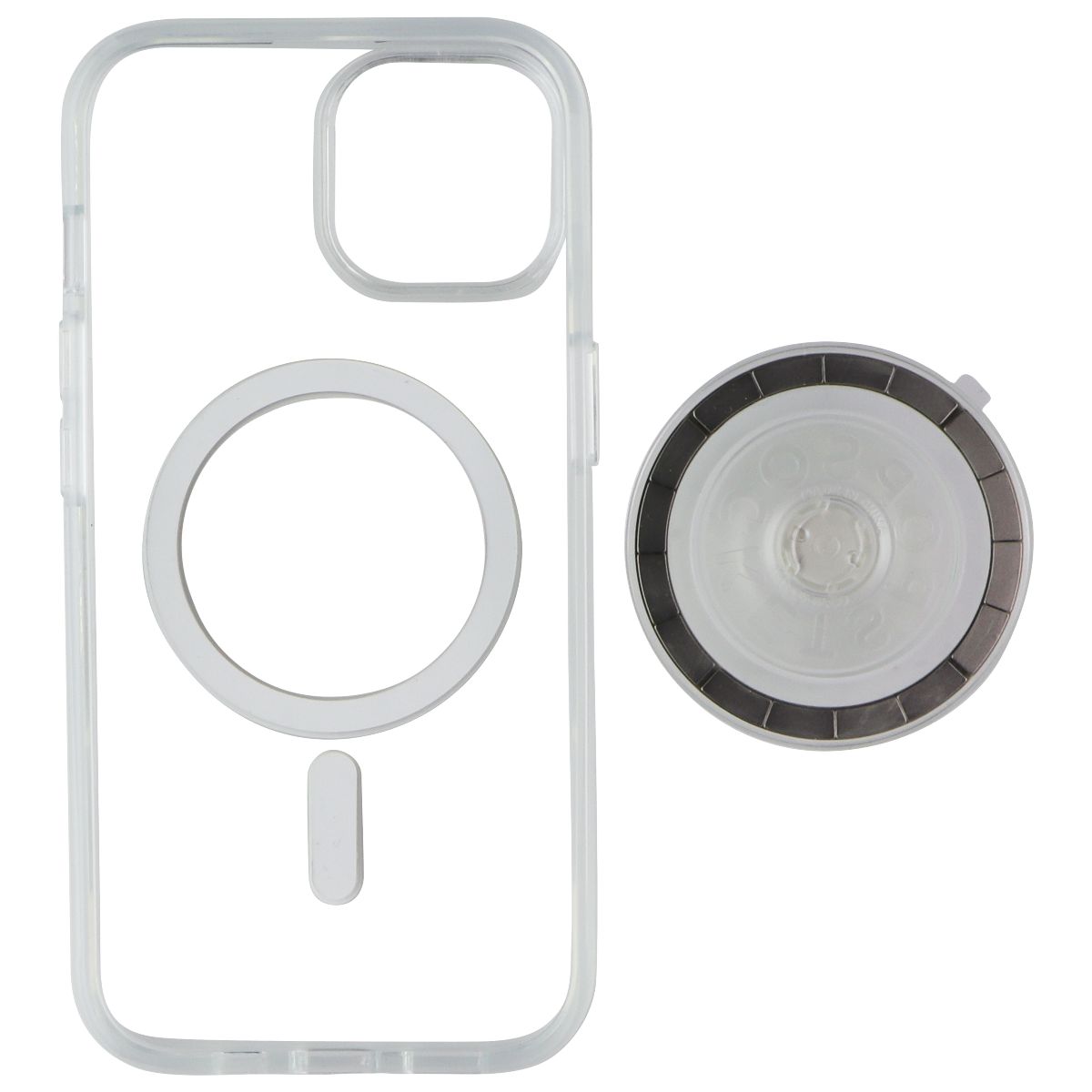 PopSockets PopCase for MagSafe for Apple iPhone 15 - Translucent Cell Phone - Cases, Covers & Skins PopSockets - Simple Cell Bulk Wholesale Pricing - USA Seller