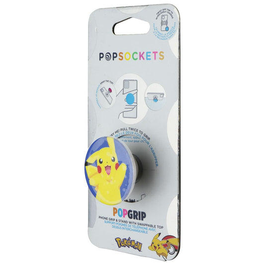 PopSockets Swappable PopGrip Phone Grip & Stand - Pikachu Knocked Cell Phone - Mounts & Holders PopSockets    - Simple Cell Bulk Wholesale Pricing - USA Seller