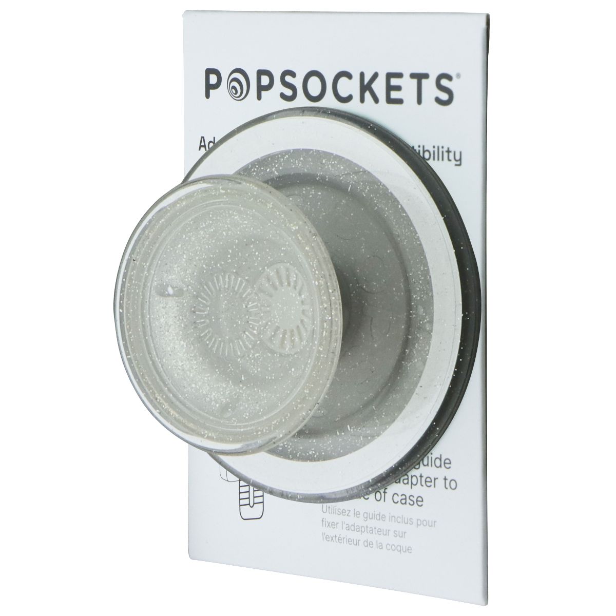PopSockets Magnetic Phone Grip and Stand for MagSafe - Glitter Cell Phone - Mounts & Holders PopSockets - Simple Cell Bulk Wholesale Pricing - USA Seller