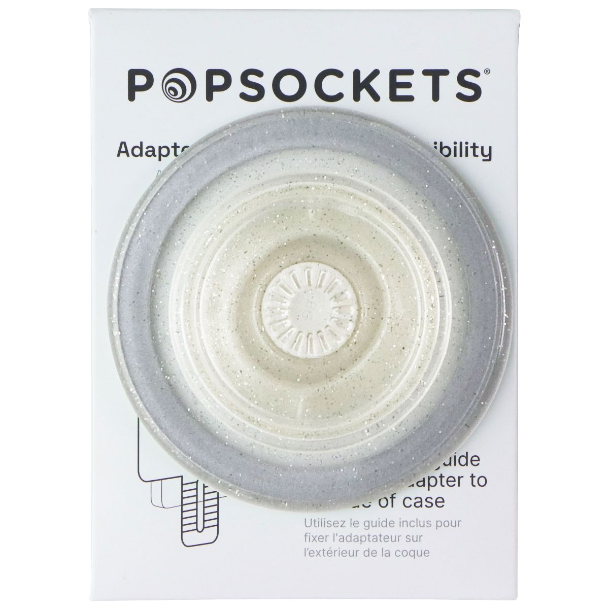 PopSockets Magnetic Phone Grip and Stand for MagSafe - Glitter Cell Phone - Mounts & Holders PopSockets - Simple Cell Bulk Wholesale Pricing - USA Seller