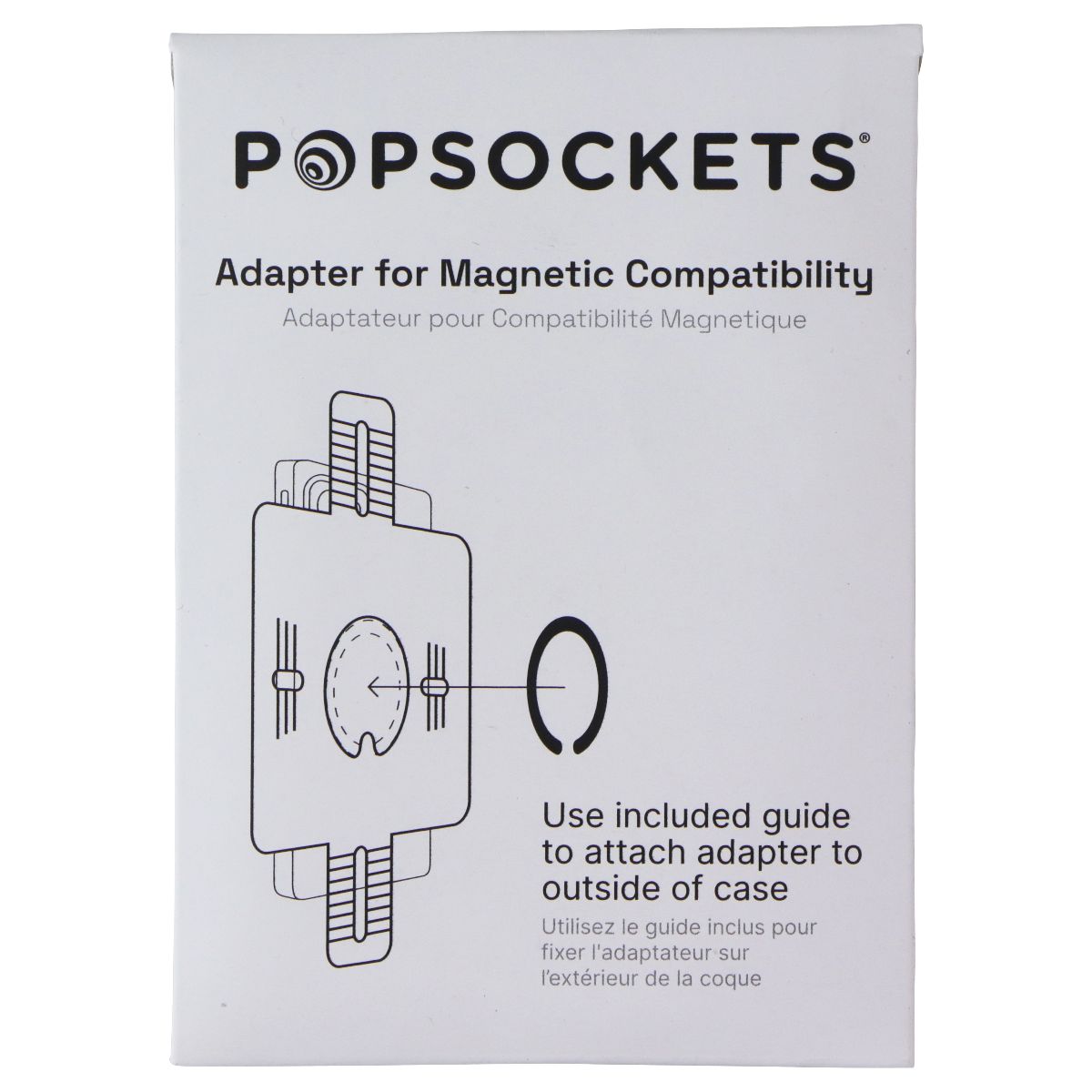 PopSockets Phone Grip for MagSafe with Kickstand - Olive Wood