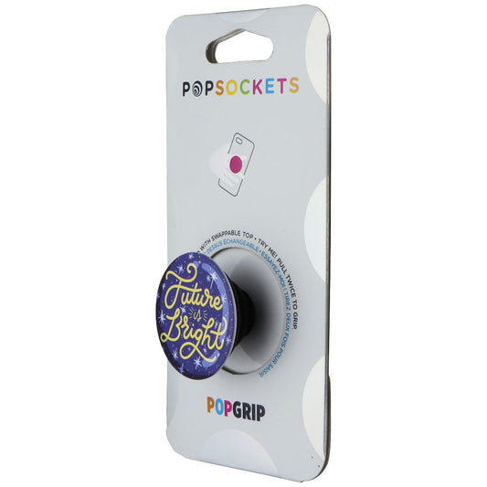 PopSockets Swappable PopGrip Phone Grip & Stand - Future is Bright Cell Phone - Mounts & Holders PopSockets    - Simple Cell Bulk Wholesale Pricing - USA Seller
