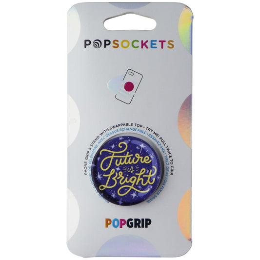 PopSockets Swappable PopGrip Phone Grip & Stand - Future is Bright Cell Phone - Mounts & Holders PopSockets    - Simple Cell Bulk Wholesale Pricing - USA Seller
