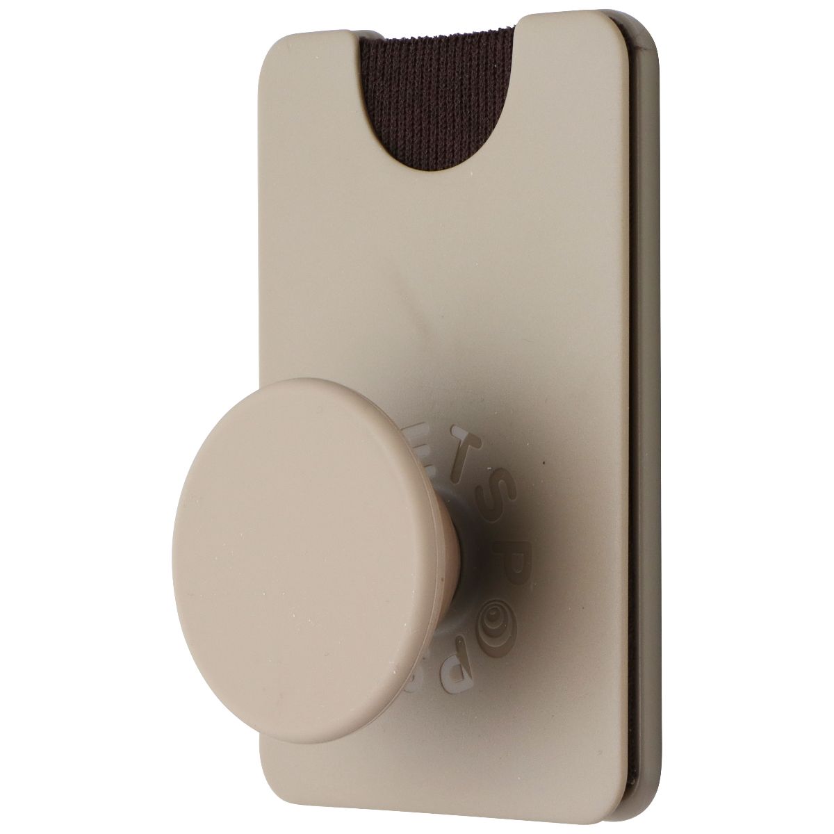 PopSockets Magnetic Phone Wallet+ w/Adapter Ring for MagSafe - Latte Cell Phone - Mounts & Holders PopSockets - Simple Cell Bulk Wholesale Pricing - USA Seller