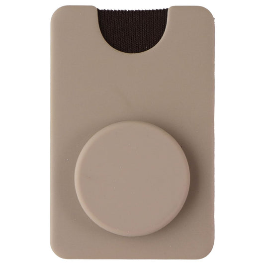PopSockets Magnetic Phone Wallet+ w/Adapter Ring for MagSafe - Latte Cell Phone - Mounts & Holders PopSockets - Simple Cell Bulk Wholesale Pricing - USA Seller