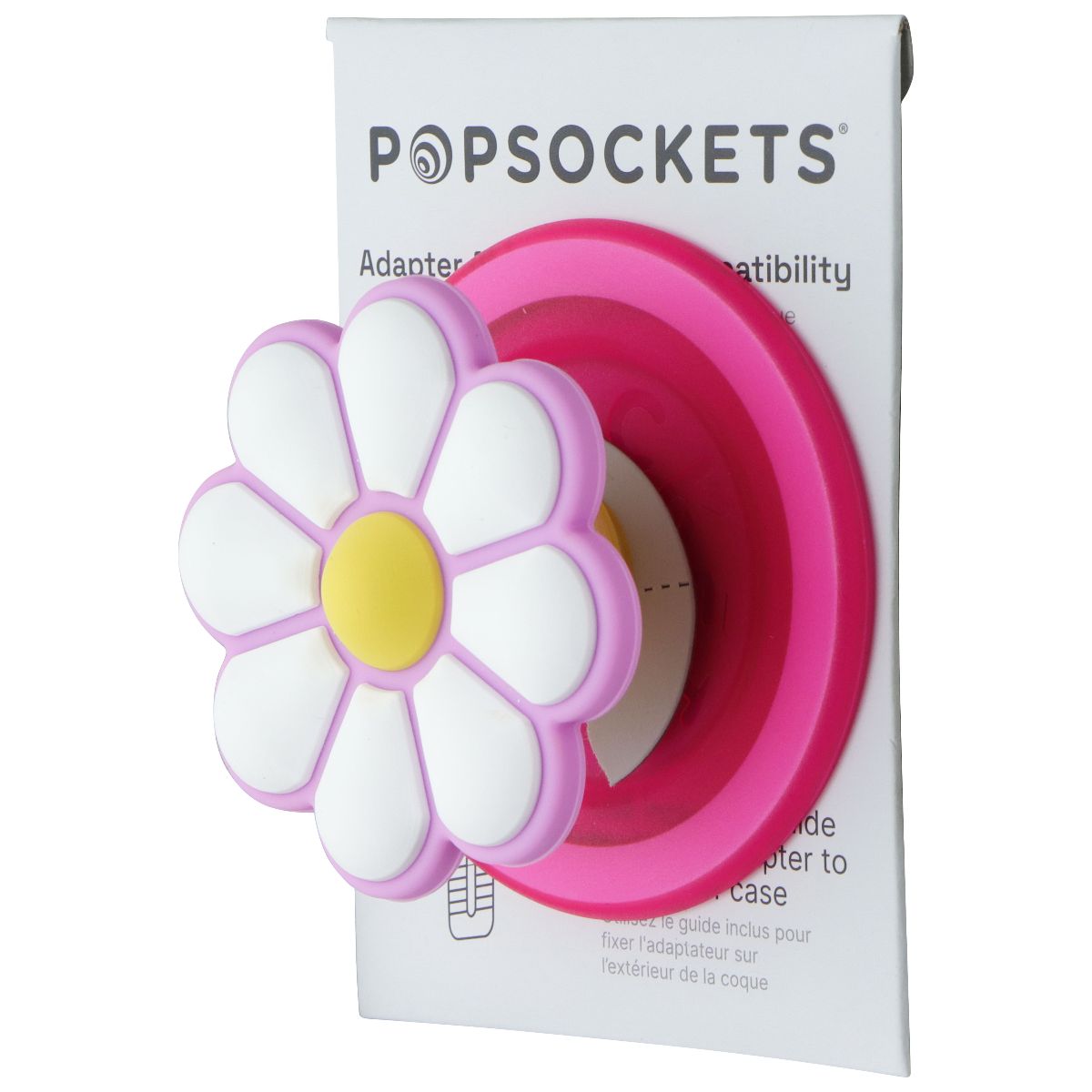 PopSockets Magnetic Phone Grip and Stand for MagSafe - Doodle Daisy Boca Cell Phone - Mounts & Holders PopSockets - Simple Cell Bulk Wholesale Pricing - USA Seller