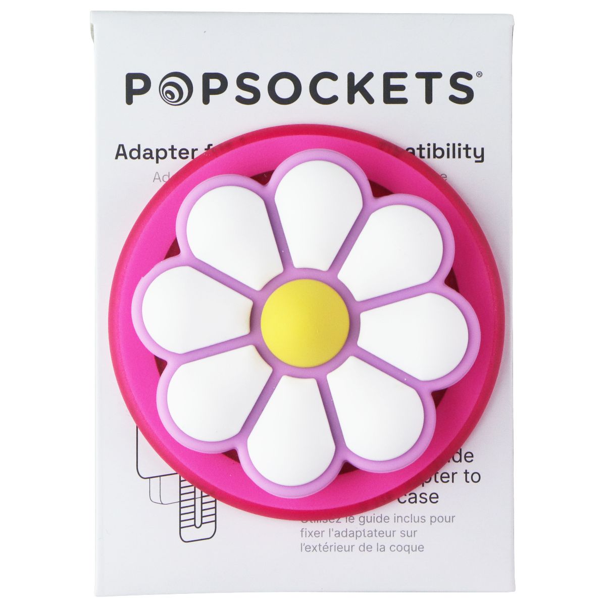 PopSockets Magnetic Phone Grip and Stand for MagSafe - Doodle Daisy Boca Cell Phone - Mounts & Holders PopSockets - Simple Cell Bulk Wholesale Pricing - USA Seller