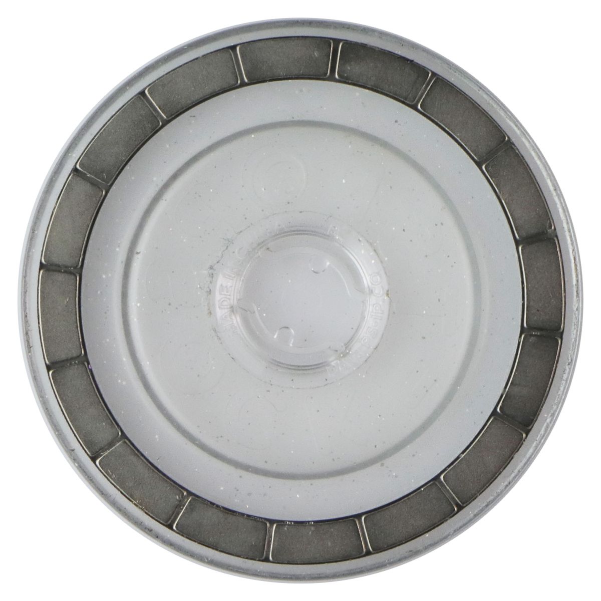 PopSockets Magnetic Grip Base for MagSafe - Clear Glitter Silver *BASE ONLY Cell Phone - Mounts & Holders PopSockets - Simple Cell Bulk Wholesale Pricing - USA Seller
