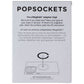 PopSockets Magnetic Grip Base for MagSafe - Clear Glitter Silver *BASE ONLY Cell Phone - Mounts & Holders PopSockets - Simple Cell Bulk Wholesale Pricing - USA Seller