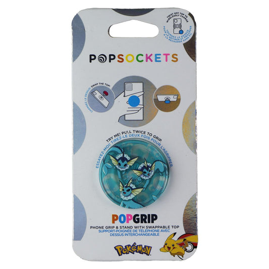 PopSockets PopGrip Swappable Grip & Stand - Vaporeon Bubbles Cell Phone - Mounts & Holders PopSockets    - Simple Cell Bulk Wholesale Pricing - USA Seller