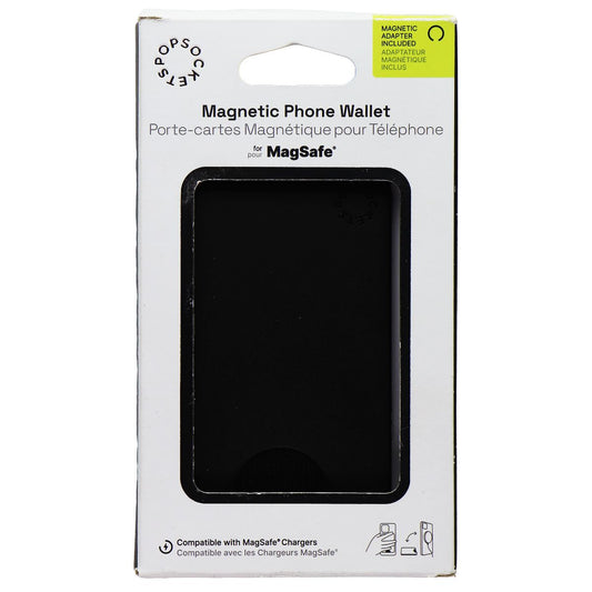 PopSockets Magnetic Phone Wallet for MagSafe - Black Cell Phone - Other Accessories PopSockets    - Simple Cell Bulk Wholesale Pricing - USA Seller