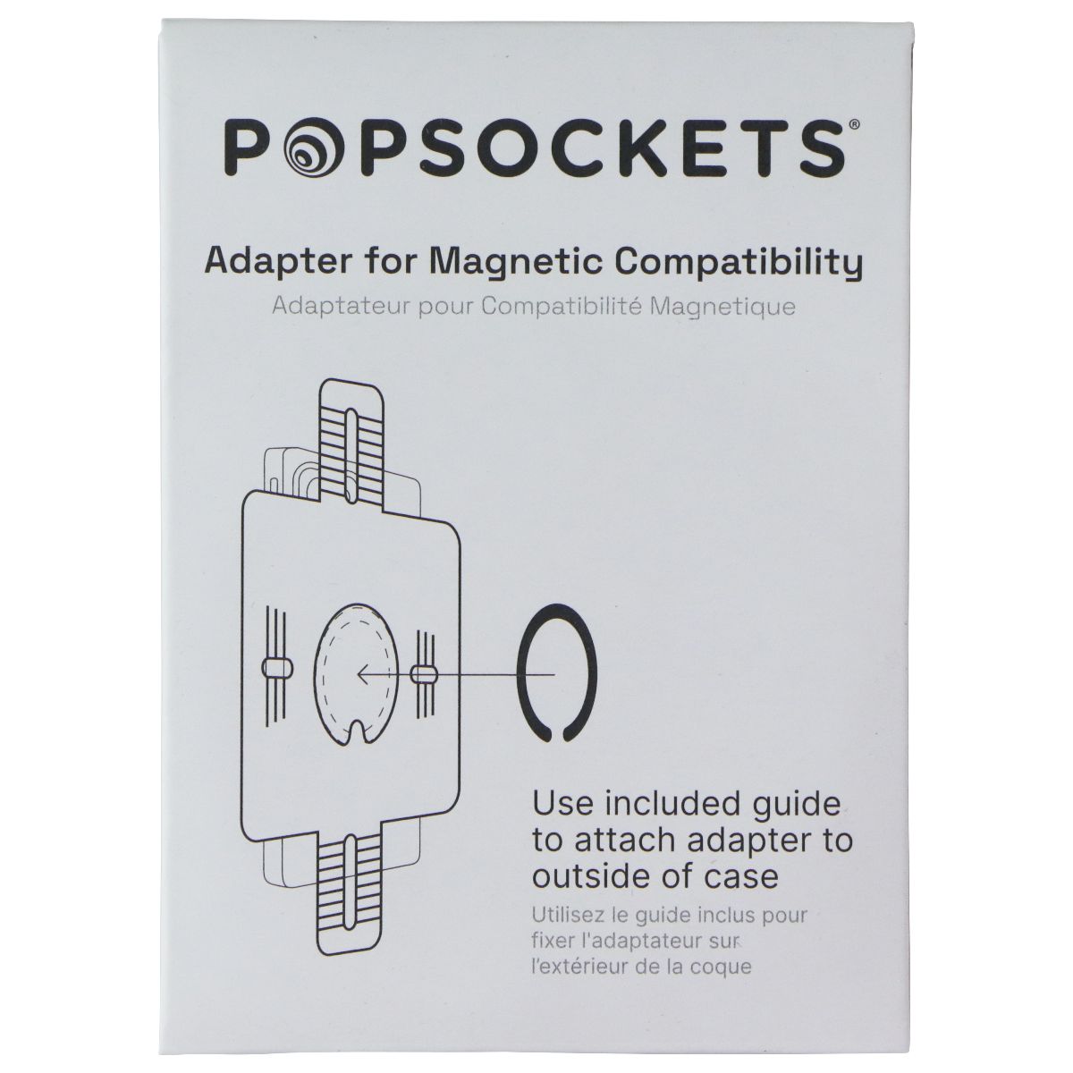 PopSockets Magnetic Phone Grip & Stand with Adapter Ring for MagSafe - Weave Cell Phone - Mounts & Holders PopSockets - Simple Cell Bulk Wholesale Pricing - USA Seller