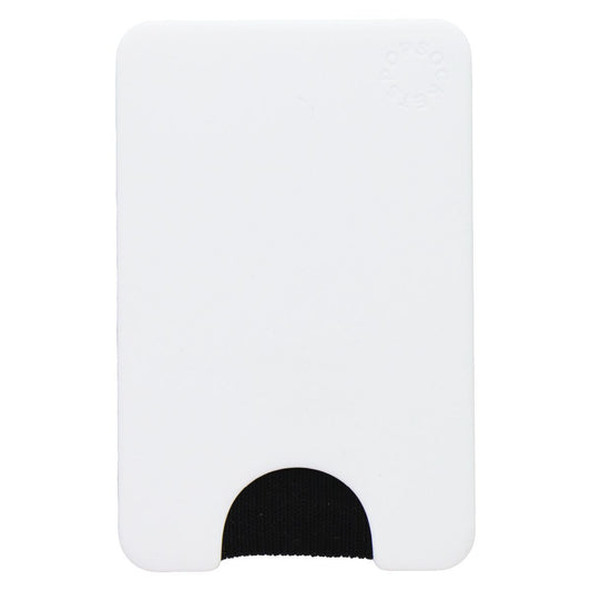 PopSockets PopWallet Series Magnetic Phone Wallet with Ring for MagSafe - White