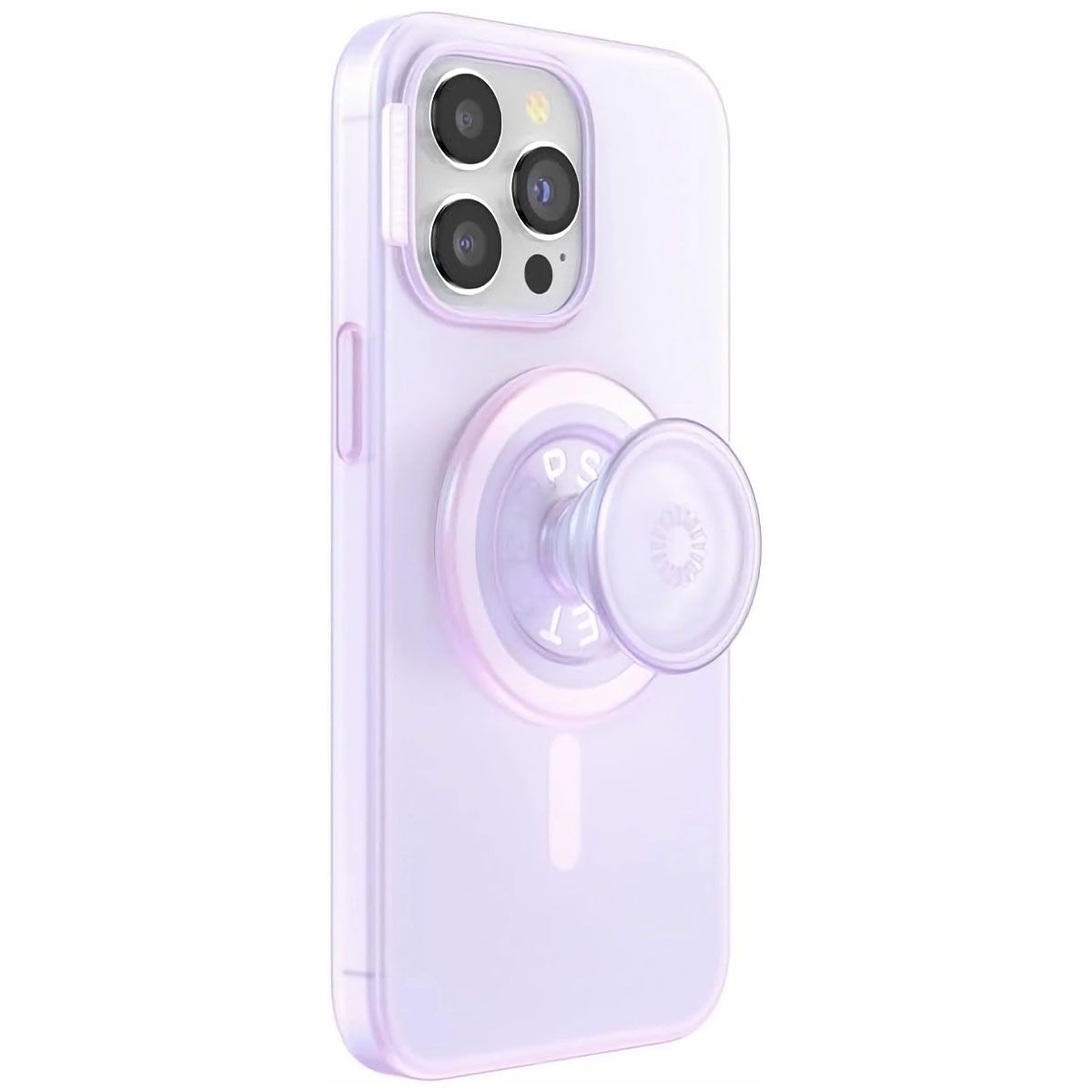 PopSockets PopCase for MagSafe for Apple iPhone 15 Pro Max - Opalescent Clear Cell Phone - Cases, Covers & Skins PopSockets - Simple Cell Bulk Wholesale Pricing - USA Seller