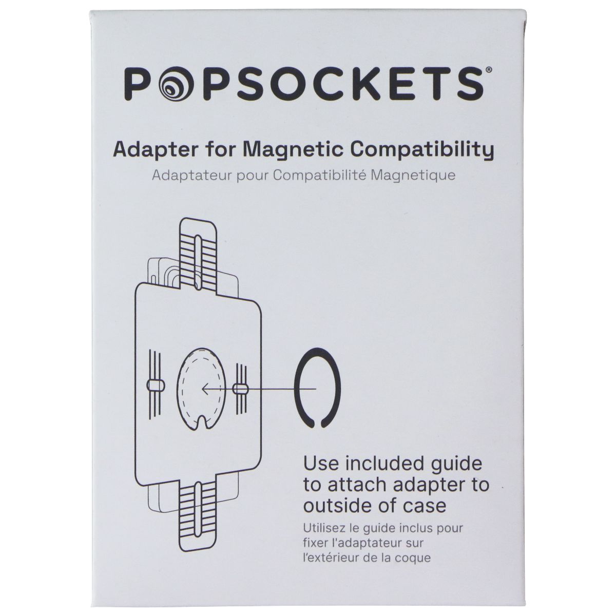 PopSockets Magnetic Phone Grip & Stand for MagSafe - Resin Do Not Disturb Cell Phone - Mounts & Holders PopSockets - Simple Cell Bulk Wholesale Pricing - USA Seller