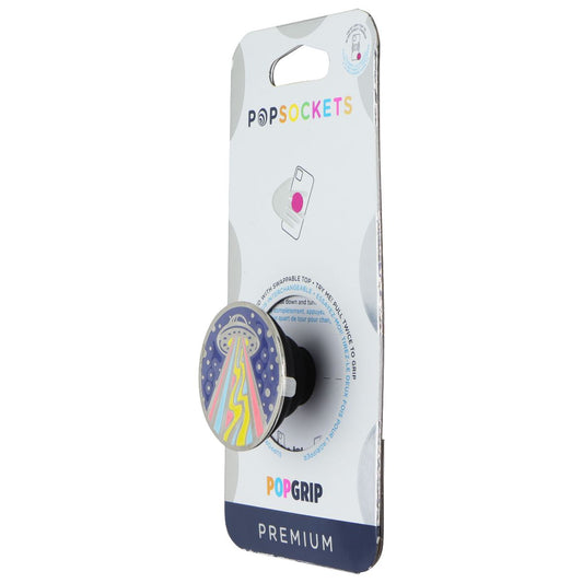 PopSockets PopGrip Swappable Grip & Stand - Out This World Navy/Enamel Cell Phone - Mounts & Holders PopSockets - Simple Cell Bulk Wholesale Pricing - USA Seller