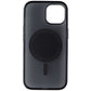 PopSockets PopCase for MagSafe for Apple iPhone 15 - Black Translucent Cell Phone - Cases, Covers & Skins PopSockets - Simple Cell Bulk Wholesale Pricing - USA Seller