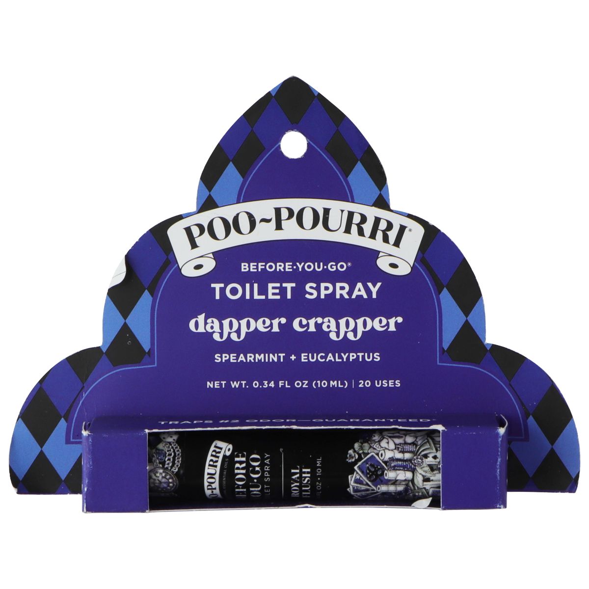 Poo-Pourri Before-You-Go Scented Toilet Spray - Dapper Capper (Single) Household Supplies & Cleaning - Cleaning Products Pourri    - Simple Cell Bulk Wholesale Pricing - USA Seller