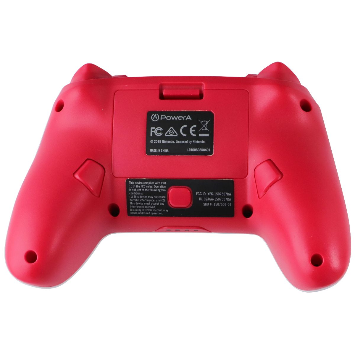 PowerA Enhanced Wireless Controller for Nintendo Switch - White & Red Gaming/Console - Controllers & Attachments PowerA - Simple Cell Bulk Wholesale Pricing - USA Seller